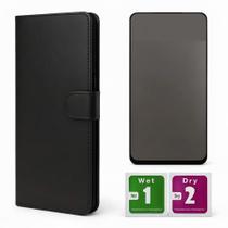 Capa Carteira Para Moto G86 5g + Película Privacidade Fosca 9d Capa Carteira Para Moto G86 5g + Película Privacidade Fosca 9d