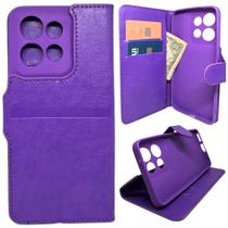 Capa Carteira para Motorola Edge 50 NEO (Tela de 6.4) Capinha Case