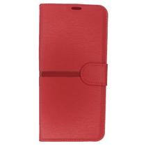 Capa Carteira Para Samsung A01 - Capinha Cor: Vermelha