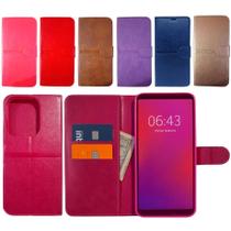 Capa Carteira para Xiaomi Redmi 15C 4G (Tela de 6.9) Capinha Case Cor:Rosa