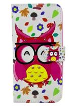 Capa Carteira Para ZF 4 Selfie Pro ZD552 Coruja1 Feminina
