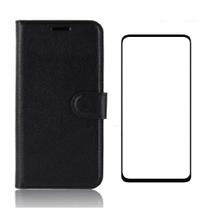 Capa Carteira + Pelicula Cerâmica 9d P/ Galaxy S26 Ultra 5G