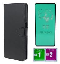 Capa Carteira + Pelicula Ceramica Para Galaxy A15 M15 - Mustangshop