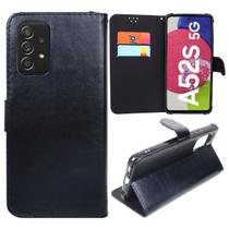 Capa Carteira + Película De Câmera compatível Galaxy A52s 5G A528 - Cell In Power25