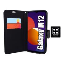 Capa Carteira + Pelicula De Camera Galaxy M12 M127 6.5 - Cell In Power25