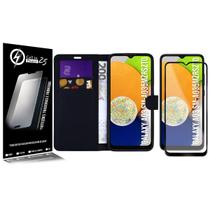 Capa Carteira + Película De Vidro 3D compativel Galaxy A03 A035 6.5 - Cell In Power25 Capa Carteira + Película De Vidro 3D compativel Galaxy A03 A035 6.5 - Cell In Power25