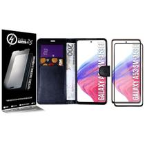 Capa Carteira + Película De Vidro 3D compativel Galaxy A53 5G A536 6.5 - Cell In Power25 Capa Carteira + Película De Vidro 3D compativel Galaxy A53 5G A536 6.5 - Cell In Power25
