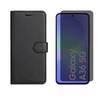 Capa Carteira + Pelicula Hidrogel Privativa Para Samsung A36