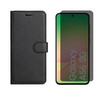 Capa Carteira + Pelicula Hidrogel Privativa Para Samsung A56 Capa Carteira + Pelicula Hidrogel Privativa Para Samsung A56