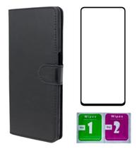 Capa Carteira + Pelicula Vidro 3d Para Galaxy M13 M23 Capa Carteira + Pelicula Vidro 3d Para Galaxy M13 M23