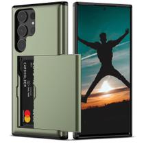 Capa Carteira Porta Cartão Embutido para o Samsung Galaxy S24 / S24 Plus / S24Ultra