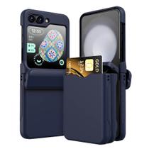 Capa Carteira Porta Cartão Embutido para o Samsung Galaxy Z Flip 6 - Brcshop