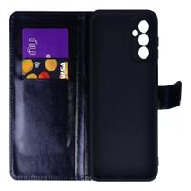 Capa Carteira Preta Para Motorola M13