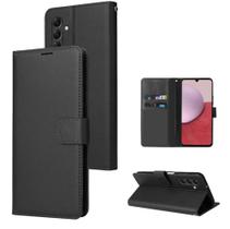 Capa Carteira Preta Para Samsung Galaxy S23 FE (5G)