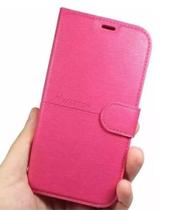Capa Carteira Rosa Flip Antishock Porta Cartão P/ Samsung Galaxy A20S