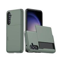 Capa Carteira Samsung Com Compartimento Oculto Para Cartões Para S25 Edge S24 Ultra S23 S21 FE S22