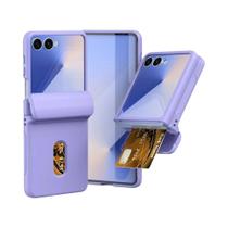 Capa Carteira Samsung Galaxy Z Flip Com Suporte Para Cartões E Proteção De Dobradiça Para Flip 7 6 5