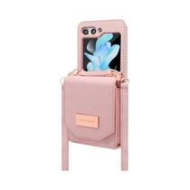 Capa Carteira Transversal Vietao Para Samsung Galaxy Z Flip 7 6 5 4 Com Slots Para Cartões