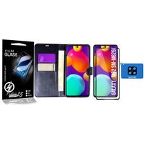 Capa Carteira + Vidro 3d + Pel Camera Galaxy M62 M625 6.7 - Cell In Power25