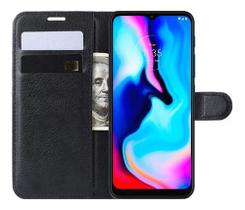 Capa Carteira Wallet Flip Cover Para O Moto E7 Plus Xt2081