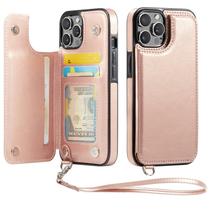 Capa Carteira Wefor para iPhone 11 Pro com Bloqueio RFID, Rose Gold Capa Carteira Wefor para iPhone 11 Pro com Bloqueio RFID, Rose Gold