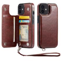 Capa Carteira Wefor para iPhone 12 em Couro PU com Bloqueio RFID Capa Carteira Wefor para iPhone 12 em Couro PU com Bloqueio RFID