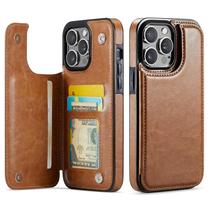 Capa Carteira Wefor para iPhone 13 Pro 6,1" em Couro PU