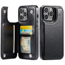 Capa Carteira Wefor para iPhone 14 Pro 6,1" em Couro PU Capa Carteira Wefor para iPhone 14 Pro 6,1" em Couro PU