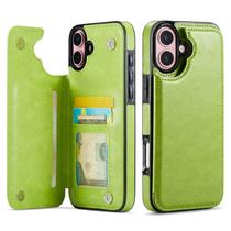 Capa Carteira Wefor para iPhone 16 em Couro PU com Porta-Cartões Capa Carteira Wefor para iPhone 16 em Couro PU com Porta-Cartões