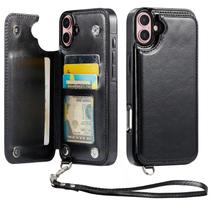 Capa Carteira Wefor para iPhone 16 Plus com Bloqueio RFID