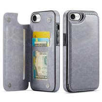 Capa Carteira Wefor para iPhone 16e em Couro PU com Porta-Cartões