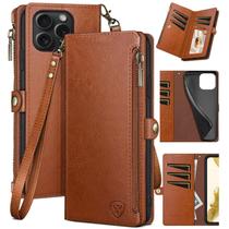 Capa Carteira XCasebar para iPhone 16 Pro (6.3") com Bloqueio RFID