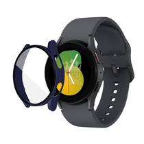 Capa case acrílico com vidro 9h para galaxy watch 5 (40mm)