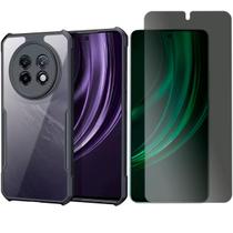 Capa Case Acrilico Para Realme 13 Plus + Pelicula Privacy
