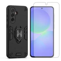 Capa Case Anel Para Samsung Galaxy A36 + Pelicula Hidrogel