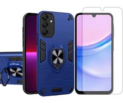 Capa Case Anel Para Samsung Galaxy M35 + Pelicula Hidrogel