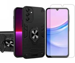 Capa Case Anel Para Samsung Galaxy M35 + Pelicula Hidrogel