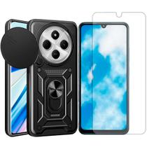 Capa Case Anel Para Xiaomi Redmi 14C + Pelicula Hidrogel