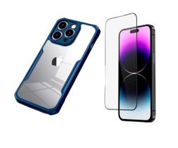 Capa Case Ant Impacto Para iPhone 15 Pro + Película Vidro 9D