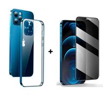 Capa Case Anti Impacto Compativel com iPhone 13 + Pelicula Privacidade Capa Case Anti Impacto Compativel com iPhone 13 + Pelicula Privacidade