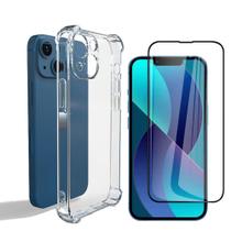 Capa Case Anti Impacto Compatível Iphone 13 tela 6.1 + Pelicula 3D - INBOXMOBILE