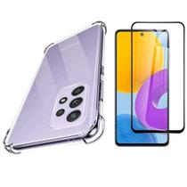 Capa Case Anti Impacto e Pelicula Vidro 3D Compativel Galaxy M52 5g