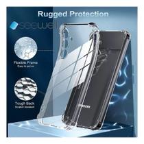 Capa Case Anti Impacto Para Galaxy A55 + Pelicula Hydrogel - SW SEEWELL