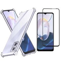 Capa Case Anti Impacto Para Motorola Moto E22 + Pelicula 3D