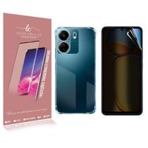 Capa Case Anti Impacto Para Redmi 13C 6.74 + Película De Hydrogel Privacidade - Luiza Cell25