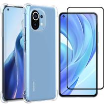 Capa Case Anti Impacto + Pelicula 3D Xiaomi Mi 11 Lite 5G NE