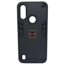 Capa Case Anti Impactos Armadura Resistente Para Motorola Moto E6S Preto