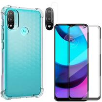 Capa Case Anti Queda p Motorola Moto E20 + Película 5D + Cam