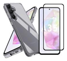 Capa Case Anti Queda Para Galaxy A35 6.6 + Pelicula 3d