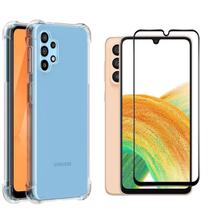 Capa Case Anti Queda Para Samsung Galaxy A33 + Pelicula 5D